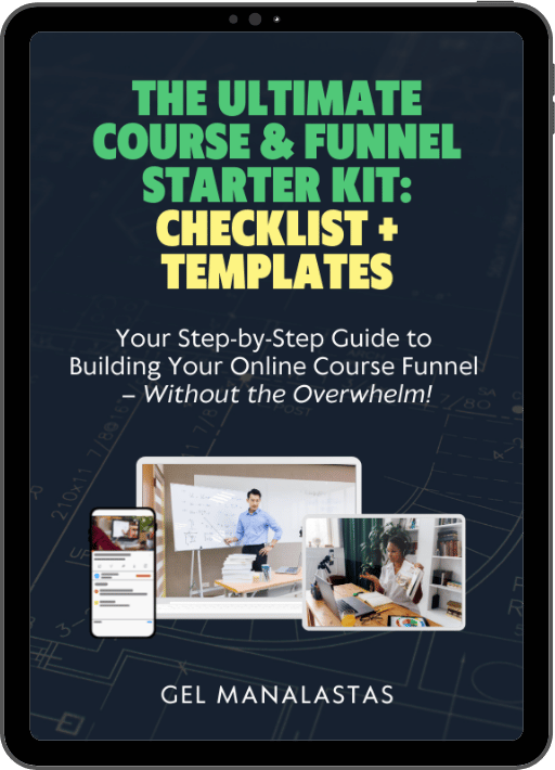 Course Checklist + Templates - Gel Manalastas